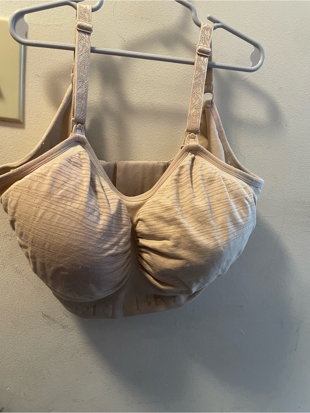 Kindred Bravely Sublime hands-free pumping-nursing bra - Nude/tan